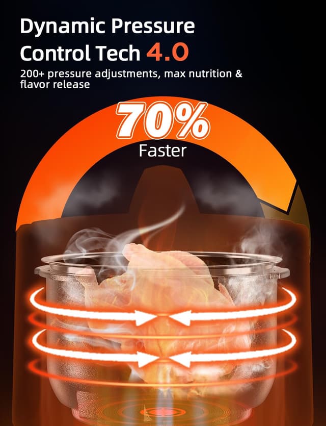 Thumbnail 2 de Nuwave Duet Pressure Cooker & Air Fryer 🍲