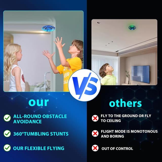 Thumbnail 5 de Mini UFO Flying Toy Drone for Kids