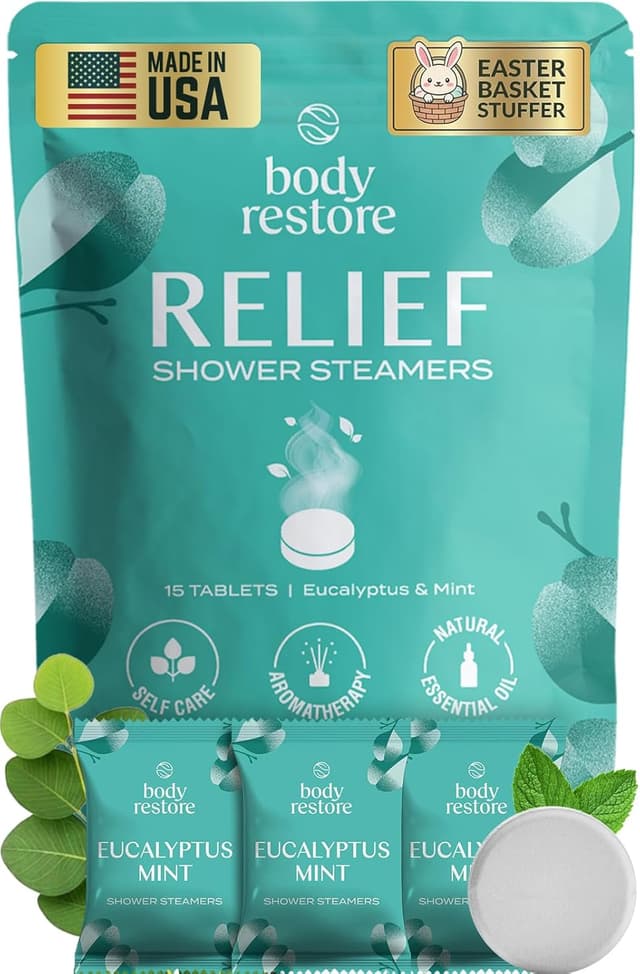 Detalle de BodyRestore 15 Shower Steamers