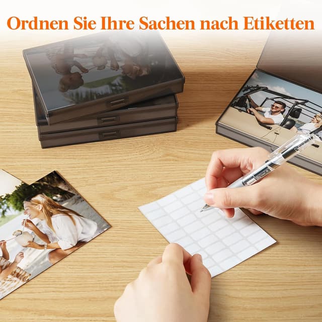 Detalle 2 de Lifewit Foto Aufbewahrungsbox 18 PCS für 10x15