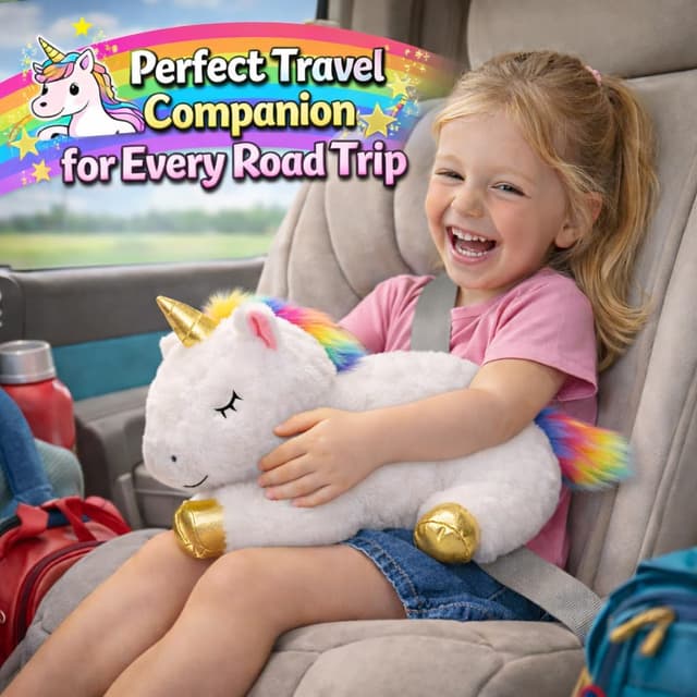 Thumbnail 6 de KMUYSL Unicorn Mommy Plush Set 4 Baby Unicorns