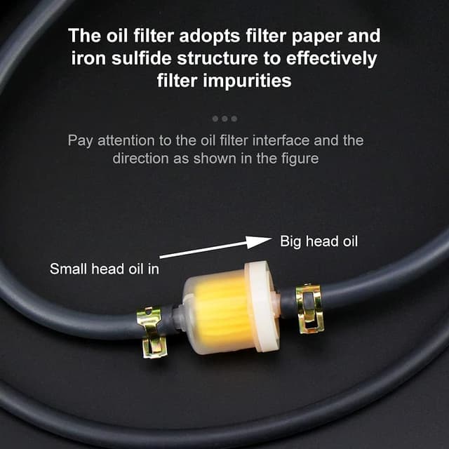 Detalle de Benzinschlauch Kit mit 2 m Kraftstoffleitung