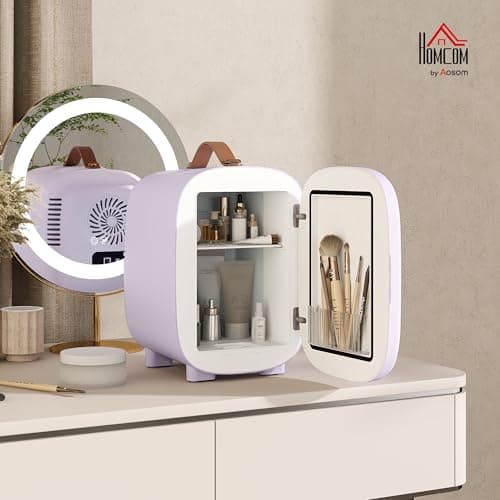 Thumbnail 1 de HOMCOM Mini Nevera 4L para cosmética