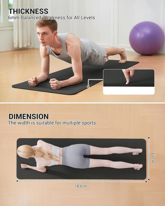 Thumbnail 1 de Good Nite Esterilla yoga 183x61x0,6 cm