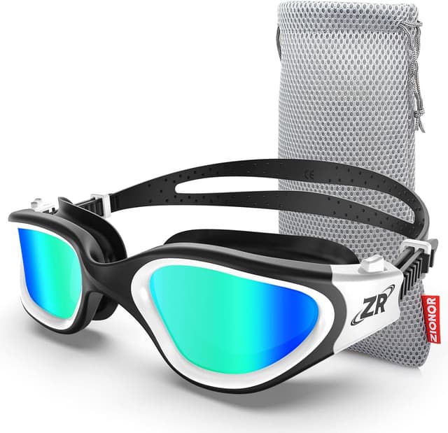 Detalle de ZIONOR G1 Polarisierte Schwimmbrille mit UV-Schutz – beschlagfrei für Erwachsene & Unisex