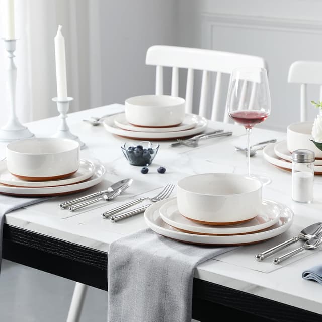 Detalle 1 de MALACASA TARA 24-Piece Dinnerware Set 🍽