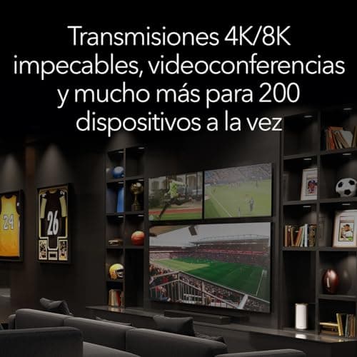 Thumbnail 7 de NETGEAR Orbi Serie 970 RBE972S Router + satélite, WiFi 7 27 Gbps