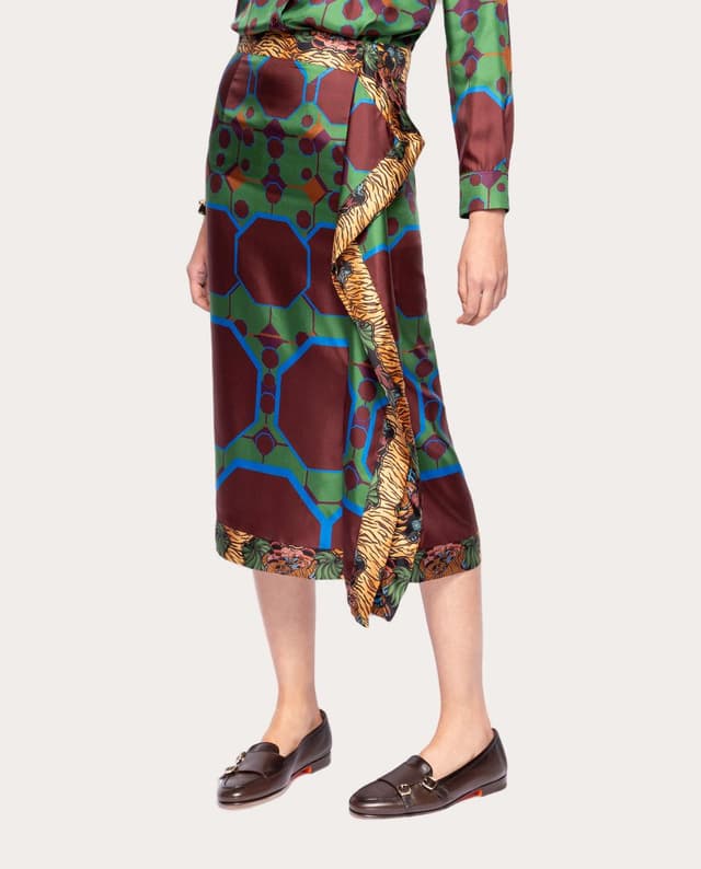 Thumbnail 3 de Paula Amorim Wisteria falda midi