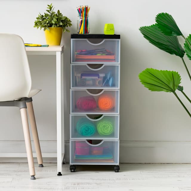 Detalle 2 de Iris Ohyama DDDC-005 5 Schubladen 🗄