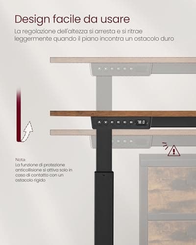 Thumbnail 6 de VASAGLE Escritorio Eléctrico Regulable con Memoria 🖥