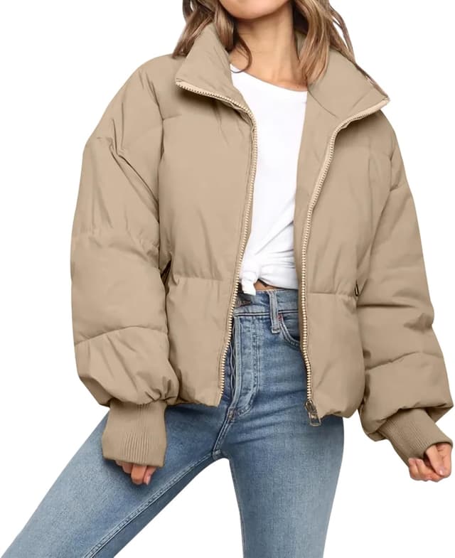 Thumbnail 6 de Women's Winter Quilted Jacket, Long Sleeve Coat