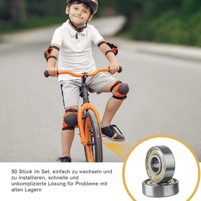 Thumbnail 5 de 50 Stück 608ZZ Kugellager 8x22x7 mm