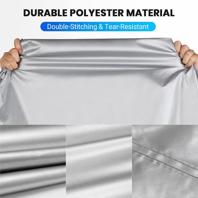 Thumbnail 5 de Favoto Funda para Moto XXL 245x105x125cm Plata