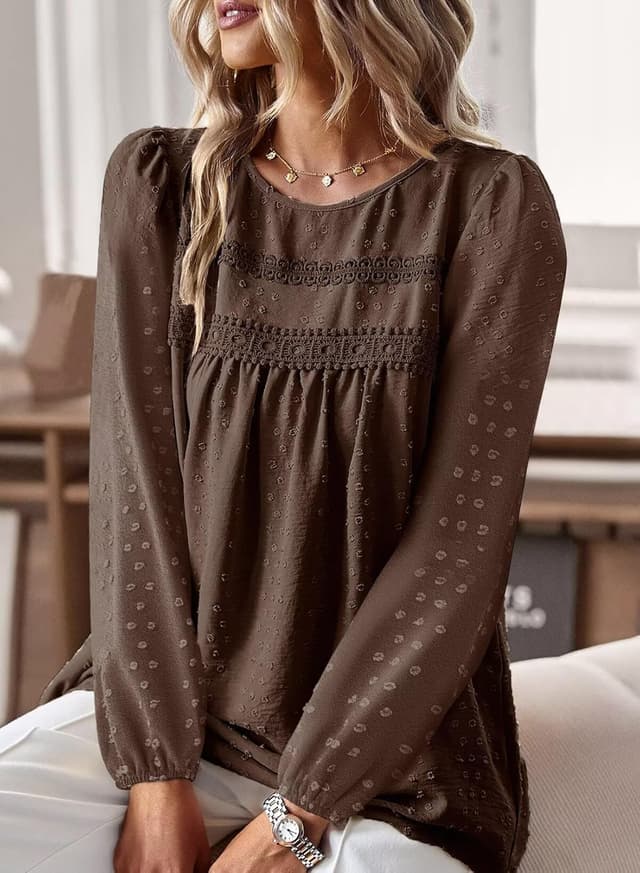 Detalle 2 de Langarmshirt für Damen von TUUHAW Boho