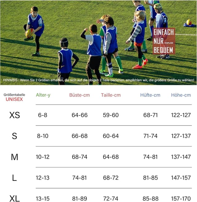 Thumbnail 6 de HOPLYNN Thermal Underwear Set Kinder XS–XL