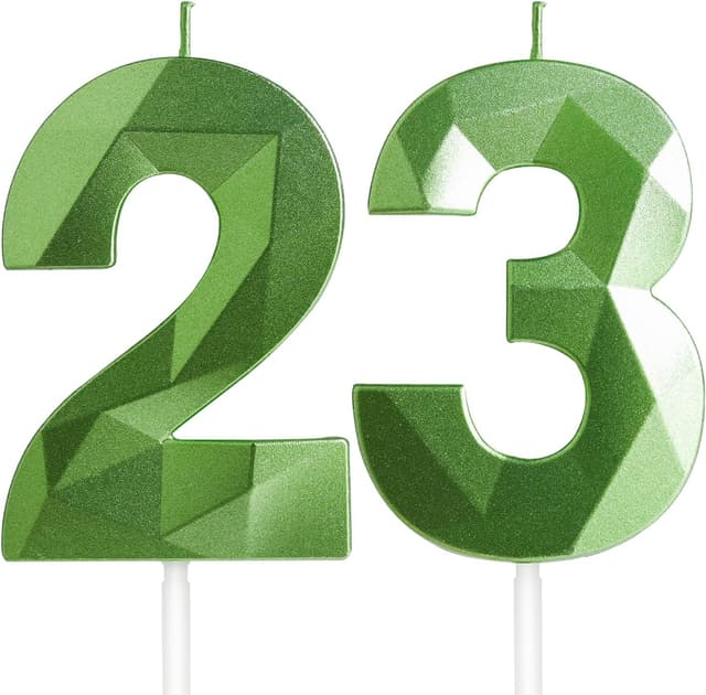 Thumbnail 6 de Yiran Pink 19th Birthday Candles