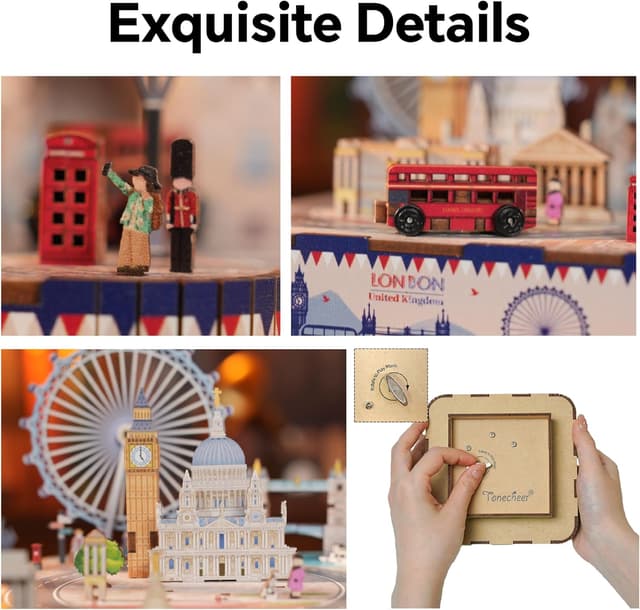 Thumbnail 2 de Tonecheer London Music Box 111-piece Puzzle