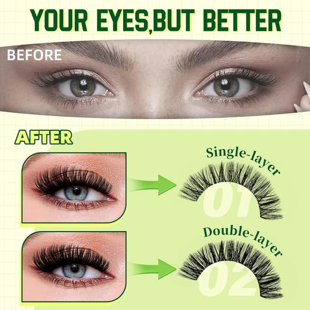 Detalle 2 de KEYYOU Y02 Cluster Lashes 144pcs ๐