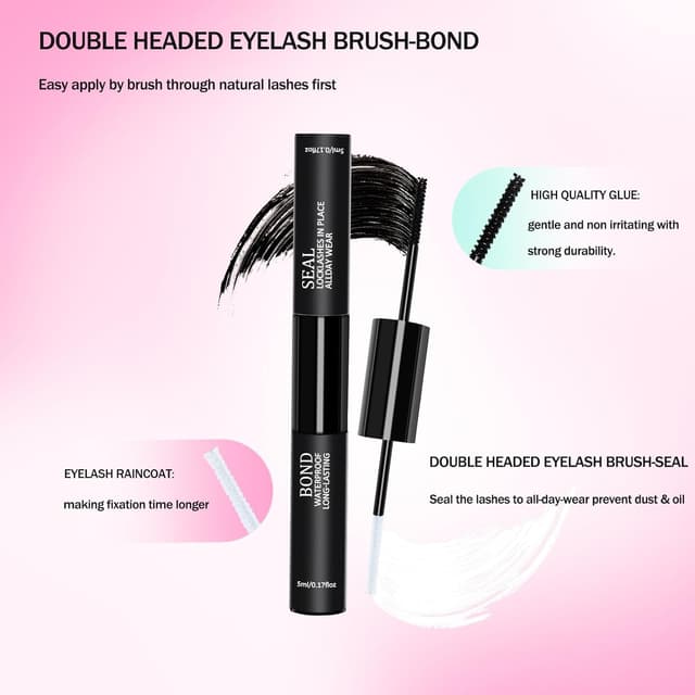 Thumbnail 4 de Kit pestañas pelo a pelo 320 piezas 8-16 mm