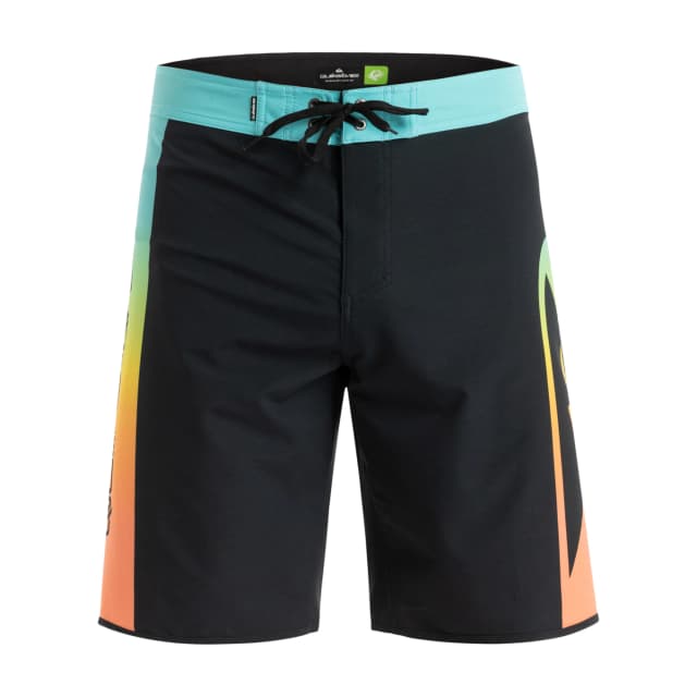 Detalle 2 de Quiksilver Surfsilk Holmes 20' bañador hombre con cordón y tejido sostenible