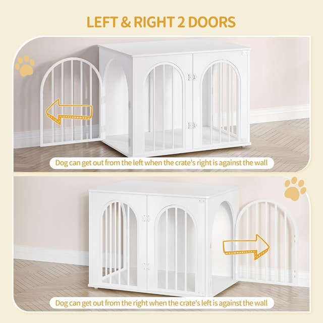 Thumbnail 4 de Hzuaneri Hundekäfig 80 cm mit 3 Türen