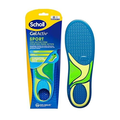 Imagen de Scholl GelActiv Plantillas deportivas para hombre, absorción y suspensión en OfertitasTOP