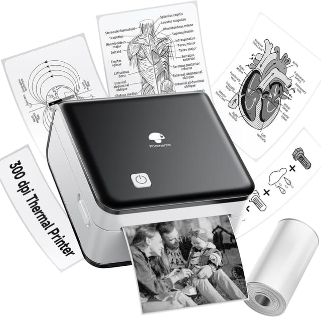 Imagen de Phomemo M02 Pro stampante termica 300 DPI 🖨 en OfertitasTOP