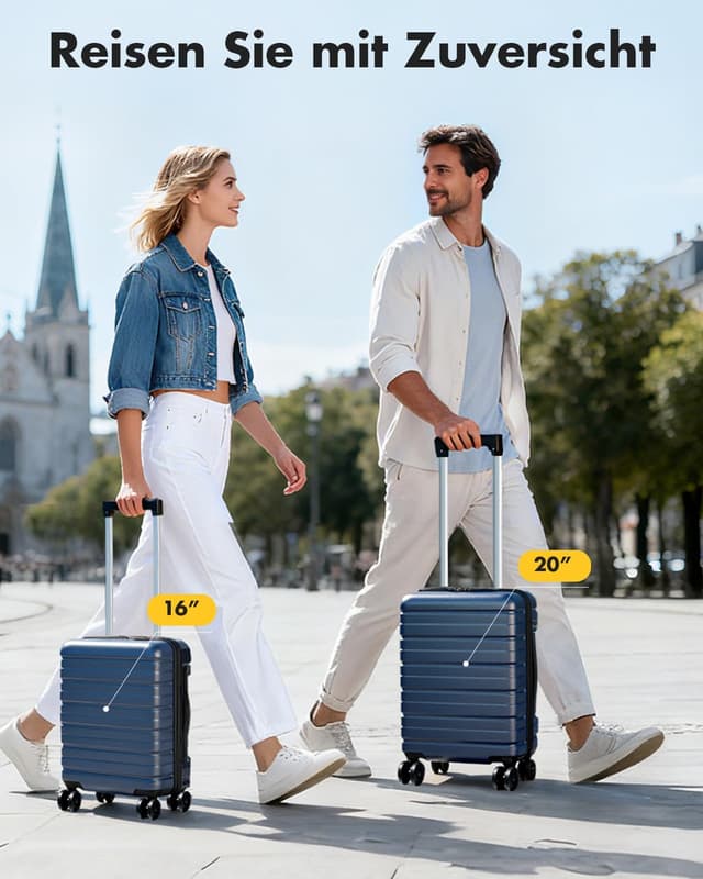 Thumbnail 6 de Lekesky Handgepäck Trolley 38 L TSA