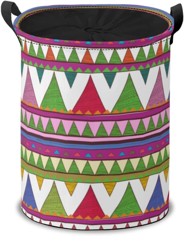 Detalle de ENSFTF drawstring laundry basket 40 L