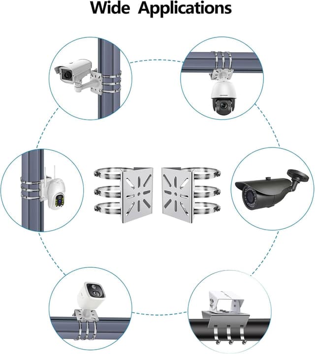 Thumbnail 4 de Supporti CCTV in acciaio inox 20 cm