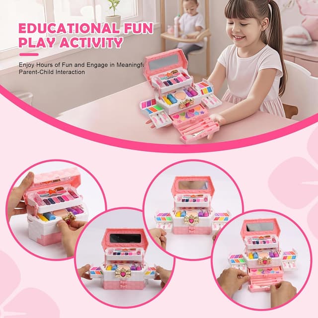Thumbnail 5 de iFunLong Kids Makeup Set washable for ages 3โ12 ๐
