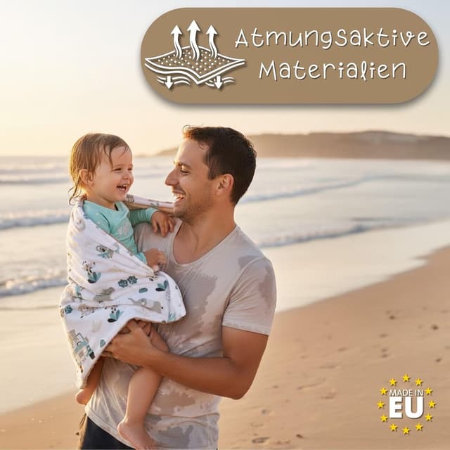 Thumbnail 2 de Couverture bébé 75x100 cm peluche toutes saisons