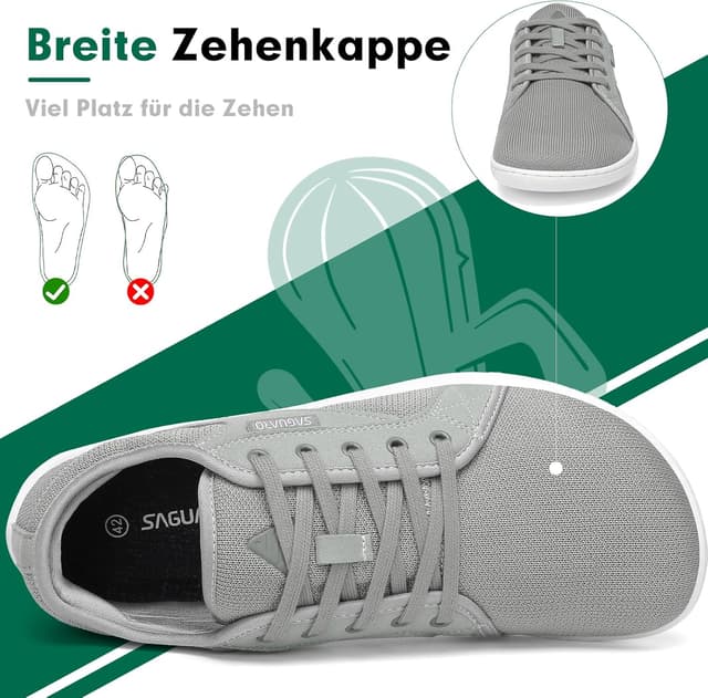 Thumbnail 2 de SAGUARO Luck Ⅰ Barfußschuhe Breite Zehenbox