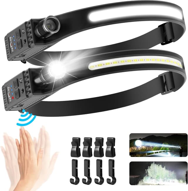 Imagen de Head Torch Rechargeable 30 hrs runtime 🔦 en OfertitasTOP