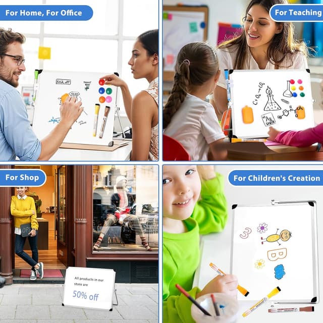 Thumbnail 6 de A3 dry erase whiteboard set 30x40cm