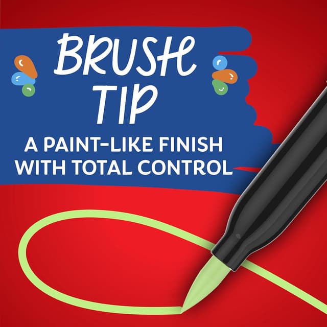 Thumbnail 2 de Sharpie Brush Earth Tones, 12 marqueurs