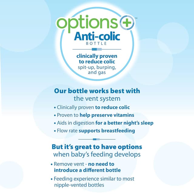 Thumbnail 2 de Dr. Brown’s Anti-Colic Options+ Wide-Neck Sippy Bottle Starter Kit 9oz/270mL