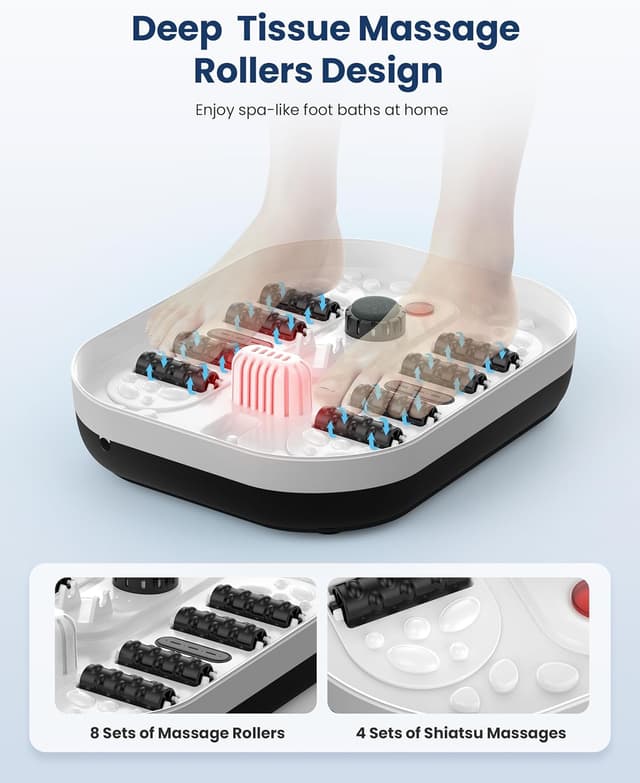 Detalle de COMFIER Foot Spa Massager with Heat
