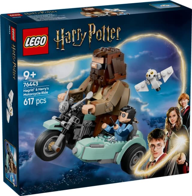 Thumbnail 1 de Lego 76443 Hagrids und Harrys Motorradtour 330 Teile