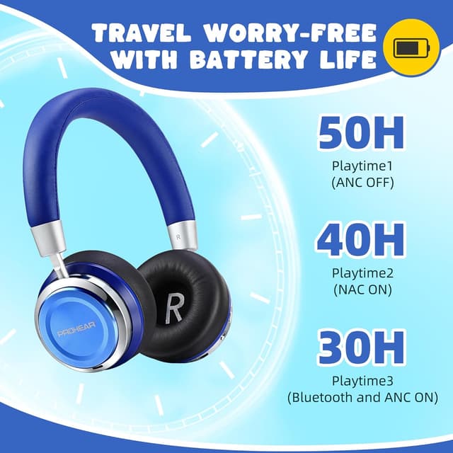 Thumbnail 4 de PROHEAR 010 Pro Active Noise Cancelling Headphones 85dB