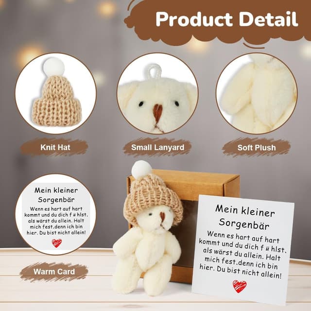 Thumbnail 2 de Vicloon Orsetto in Scatola Mini peluche tascabile