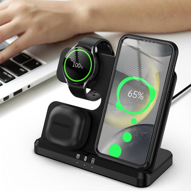 Detalle de Seacosmo Coque pour Samsung Galaxy S25/S24 6,2 pouces full body avec protège-écran intégré – Bumper antichoc noir