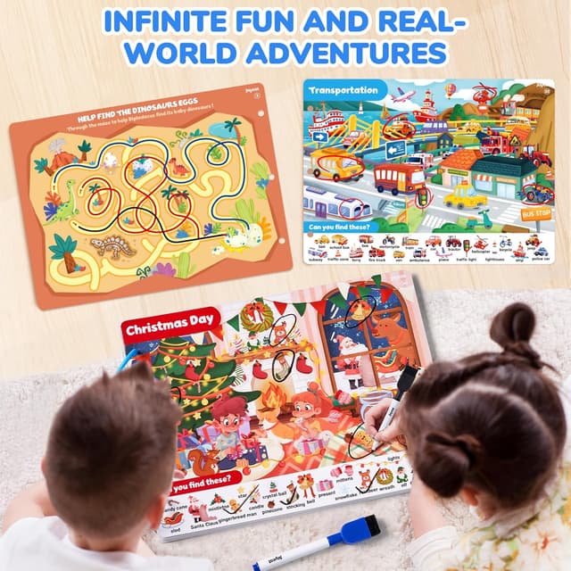 Thumbnail 6 de JoyCat Seek & Find Game Book 15 themes