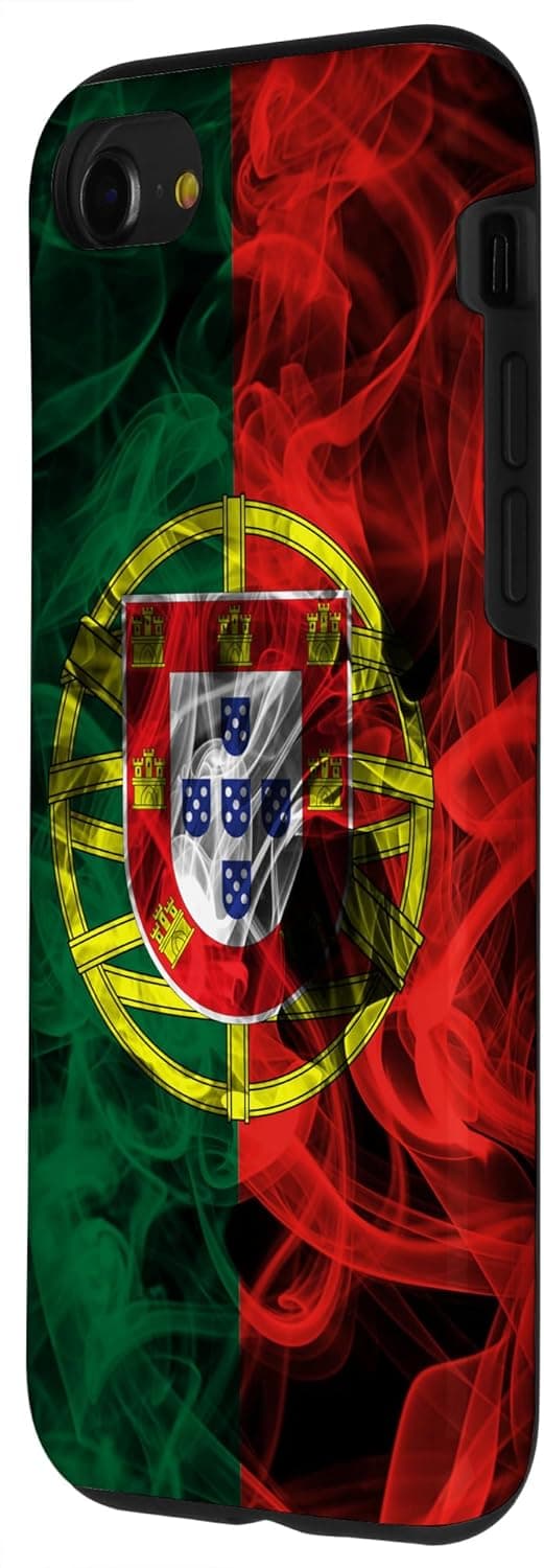 Detalle 2 de Coque Portugal drapeau fumé iPhone SE 2020