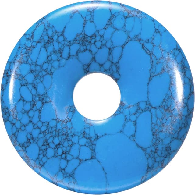 Detalle 2 de Collana Morella donut 80 cm con pendenti