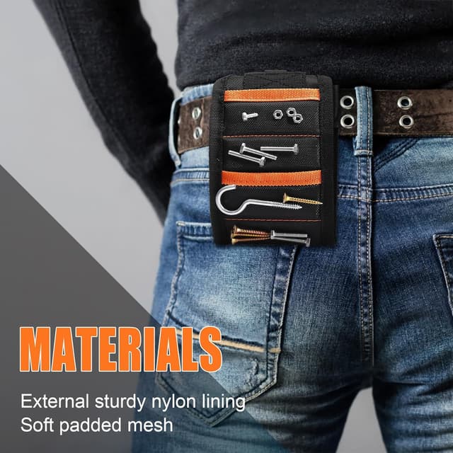 Detalle 2 de Magnetarmband Handwerker 15 Magnete für Männer