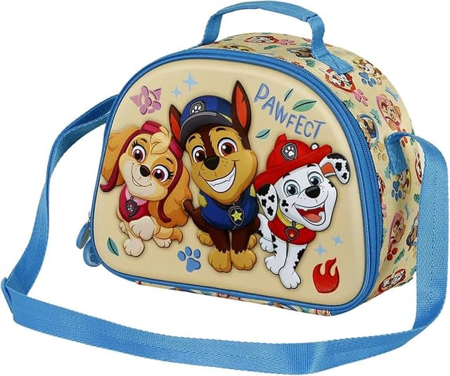Imagen de Paw Patrol Bolsa Portamerienda 3D, 25.5x20 cm, Multicolor 🐾 en OfertitasTOP
