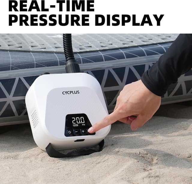 Detalle 1 de CYCPLUS 20 PSI Smart Luftpumpe für SUP