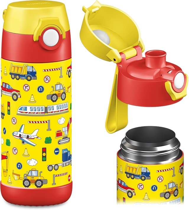 Imagen de Jarlson MALI Trinkflasche Kinder Edelstahl 350ml en OfertitasTOP