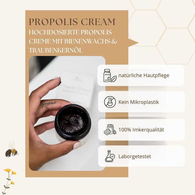 Detalle de bedrop Propolis Cream bei Akne Neurodermitis 60 g